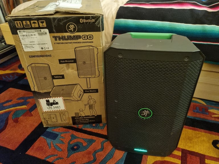 image for Mackie Thump Go 8" rechargeable battery powered speaker 