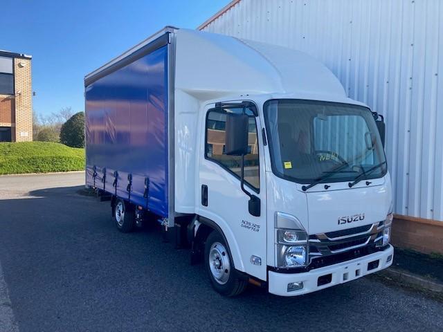 £29,750 + VAT NEW Isuzu Grafter N35.125 S LWB Chassis Cab with Curtainside Body 
