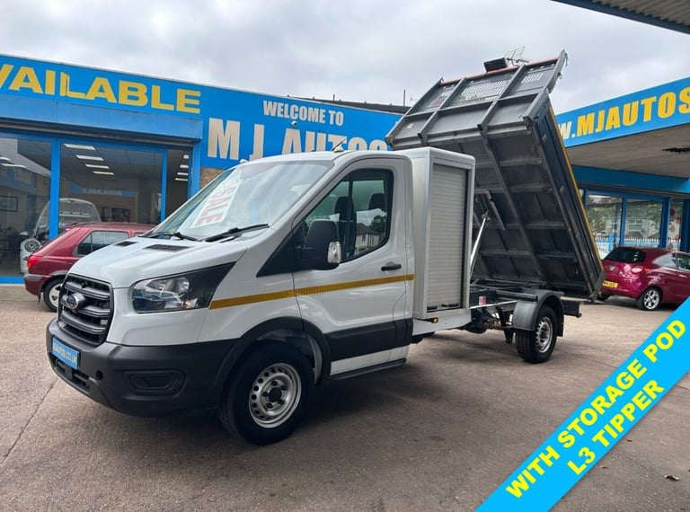 2021 21 FORD TRANSIT 2.0 350 ECOBLUE LEADER TIPPER RWD L3 EURO 6 (130 PS) 