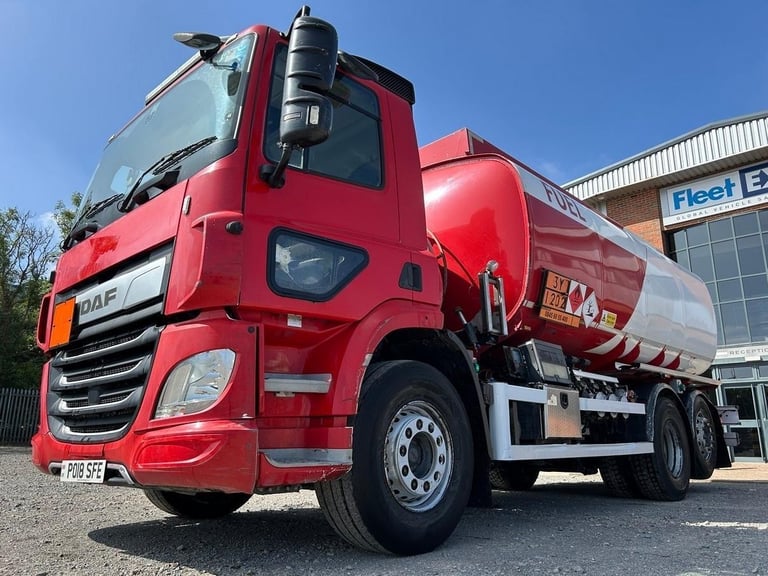 DAF FAN CF370 26 TONNE FUEL TANKER 2018 – PO18 SFE