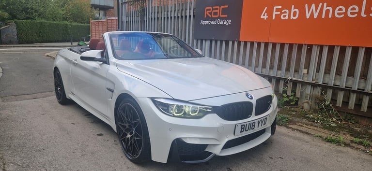2018 BMW M4 3.0 BiTurbo Competition Convertible 2dr Petrol DCT Euro 6 (s/s)