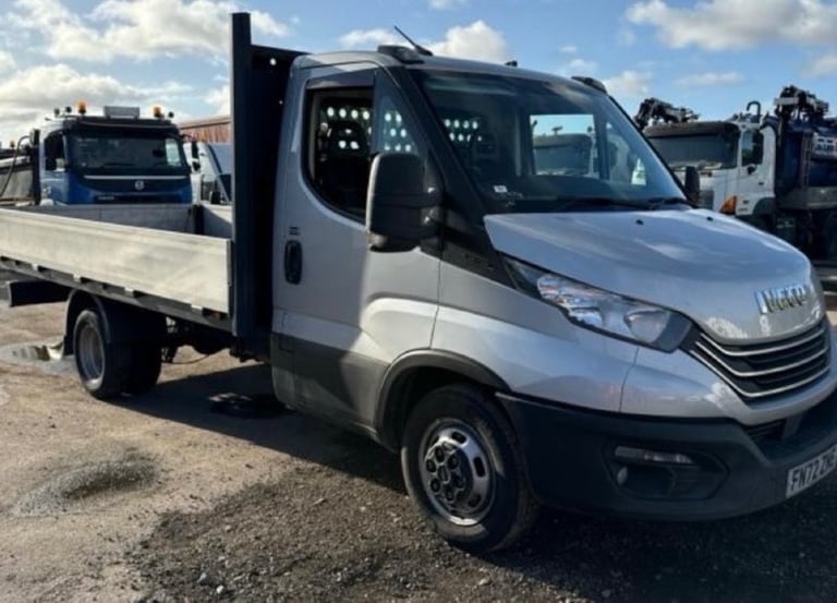 2022/72 IVECO DAILY LWB DROPSIDE TRUCK A/C CRUISE CONTROL EURO 6 PRICE PLUS VAT 