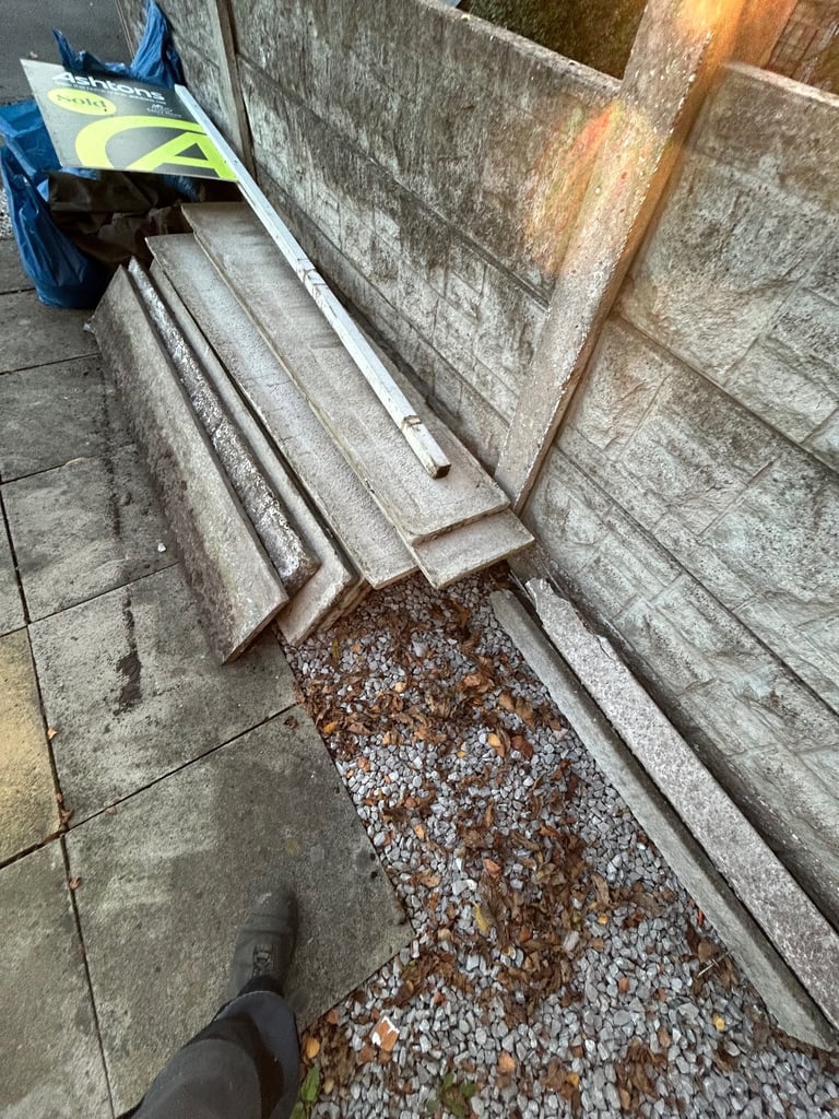 Concrete base panels