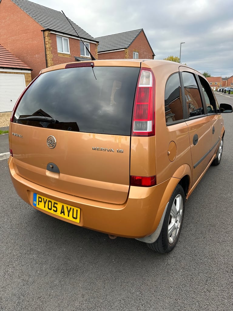 image for 2005 Vauxhall Meriva 1.6 Petrol 7 Months Mot Full Service Good Condition Car