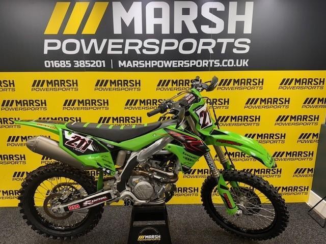 Kawasaki KXF 250 2022 Model,  New in Nov 2024,  Akrapovic Pipe,  MINT!!!