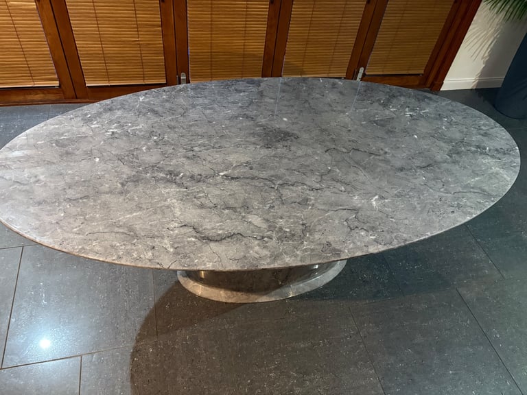 image for Colby solid marble dinning table 