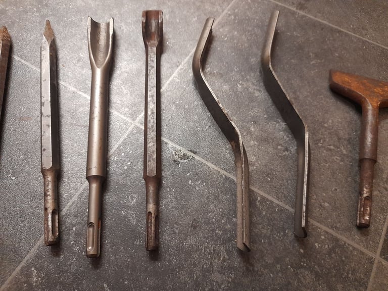 Mixed lot of drill bits 