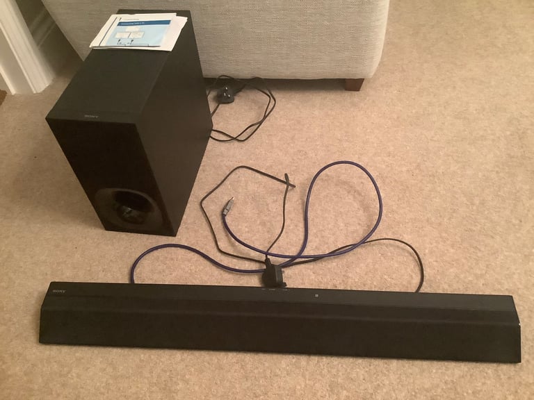 image for Sony HT -CT380 Bluetooth soundbar and Subwoofer