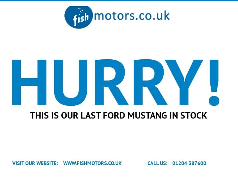 2017 67 FORD MUSTANG 2.3T ECOBOOST FASTBACK 2DR PETROL SELSHIFT EURO 6 (317 PS)