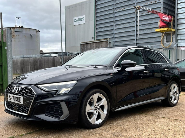 2021 Audi A3 1.4 TFSIe 40 S line Sportback S Tronic Euro 6 (s/s) 5dr 13kWh HATCHBACK Petrol/Elect...