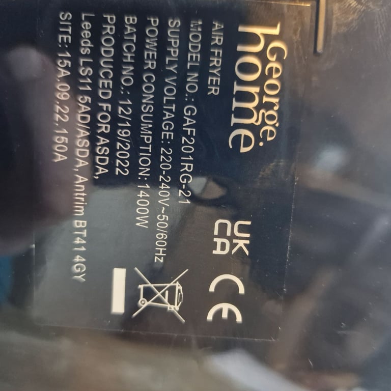 Small air fryer used but in excellent working order