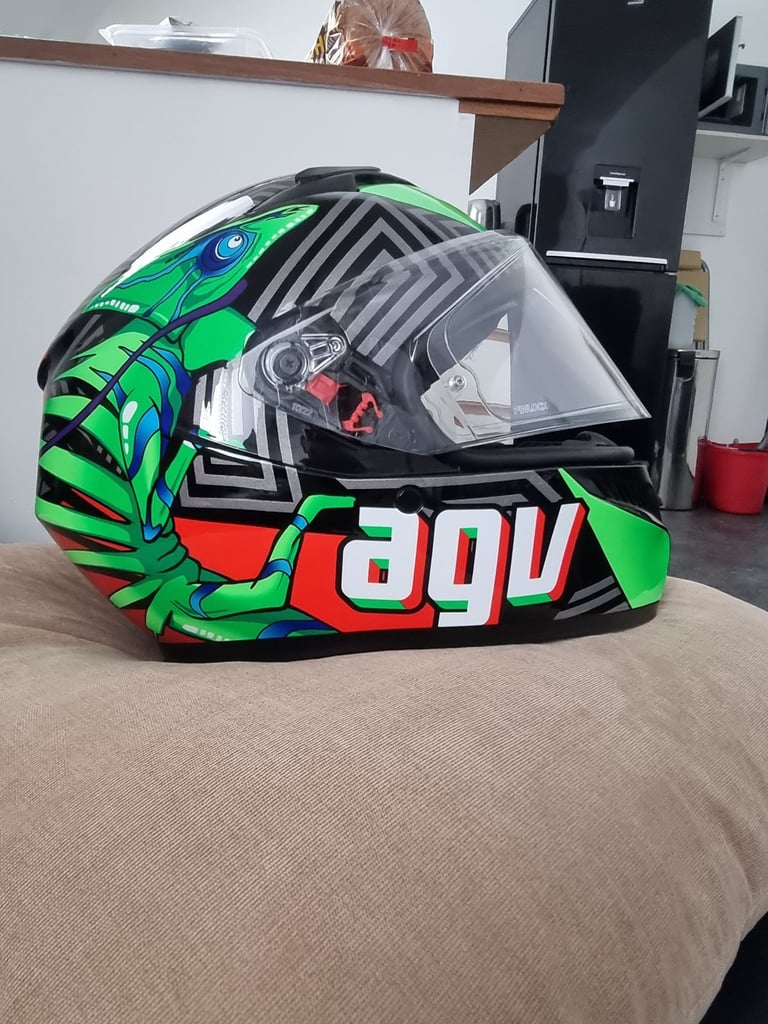 image for Motorcycle Helmet, Medium 