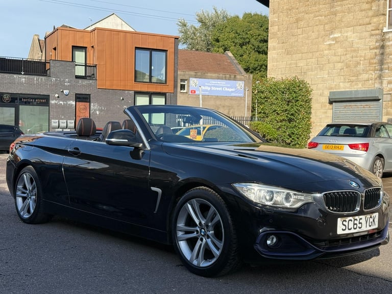 2015 BMW 4 Series 2.0 420i Sport Euro 6 (s/s) 2dr CONVERTIBLE Petrol Manual