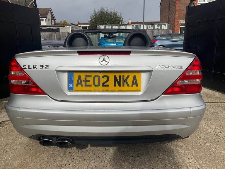 2002 Mercedes-Benz SLK 3.2 SLK32 AMG 2dr CONVERTIBLE Petrol Automatic