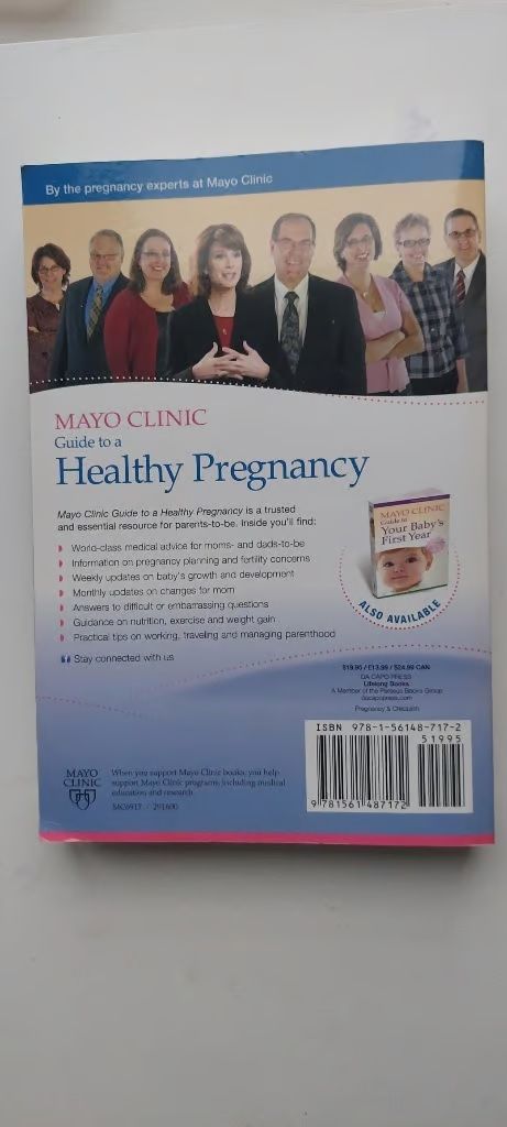 Different books: Healthy Pregnancy +Babies Names