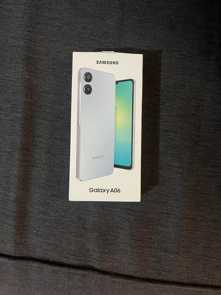 image for BRAND NEW SEALED SAMSUNG GALAXY A06 5G 64GB BLUE 6.7INCH PLS LCD DISPLAY DUAL SIM MOBILE(UNLOCKED)