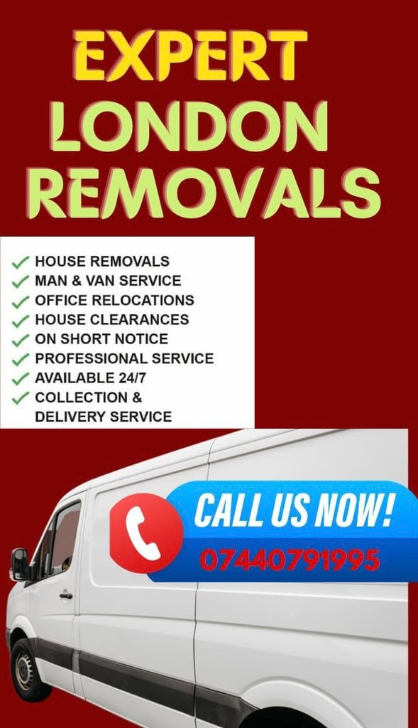 MAN AND VAN REMOVAL SERVICE NATIONWIDE MOVERS RELOCATION | in Richmond,  London | Gumtree