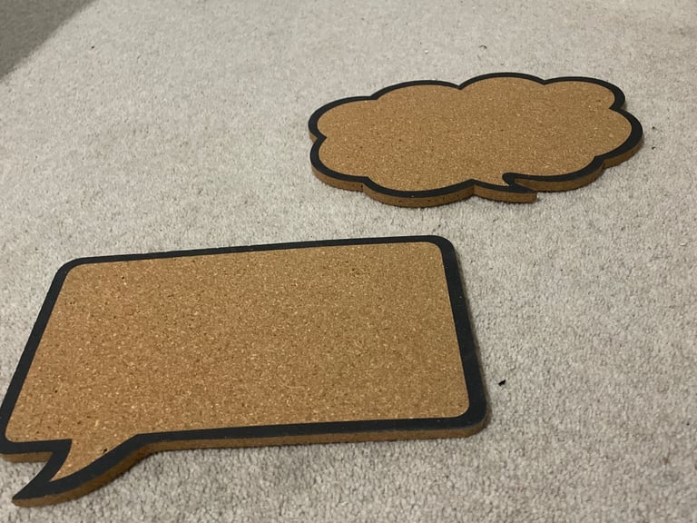 2 Pinboards for bedroom - Great for kids