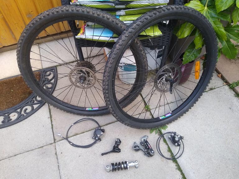 image for Bicycle wheels front and rear 26"x1.5"