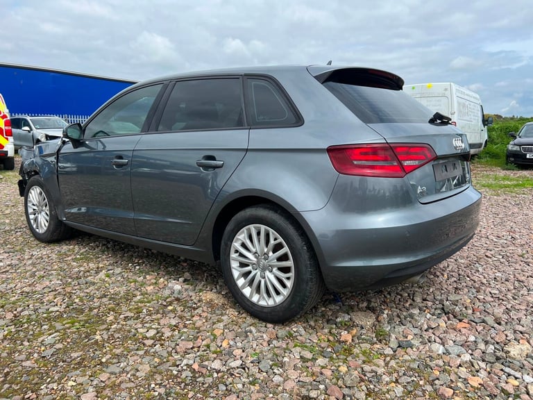2015 AUDI A3 SE TECHNIK GREY ULEZ SALVAGE DAMAGED REPAIR CAT S LOGBBOK