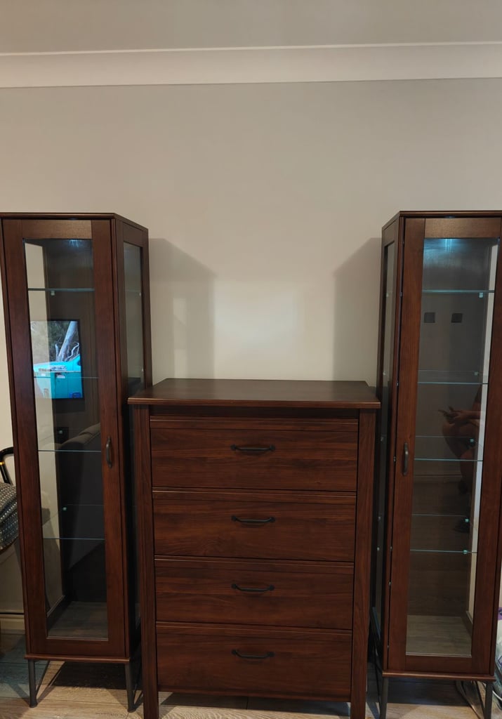 IKEA set drawer chest and bookcase 