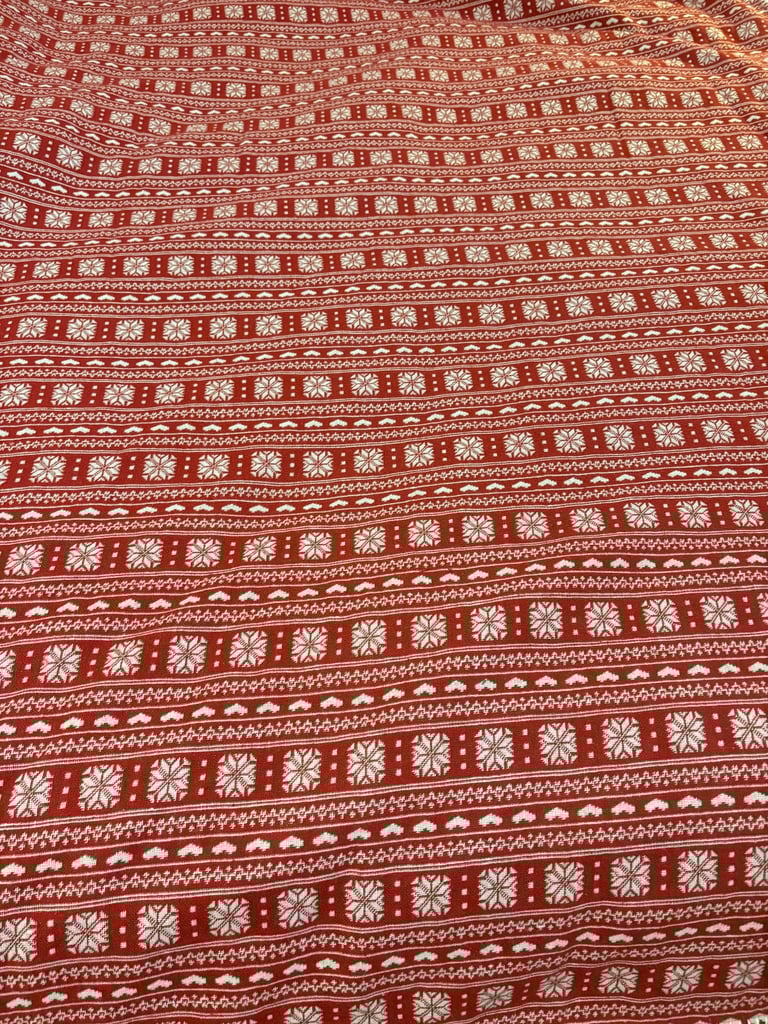 image for Xmas cost blanket red £20