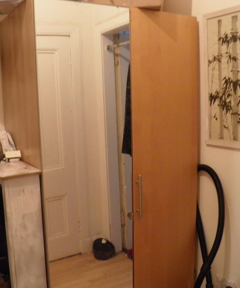 large  mirror door double WARDROBE