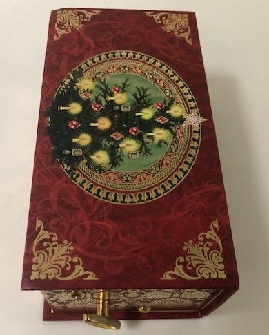 image for Punch Studio Christmas Music Box with Soap