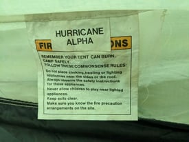 Vango hurricane alpha tent