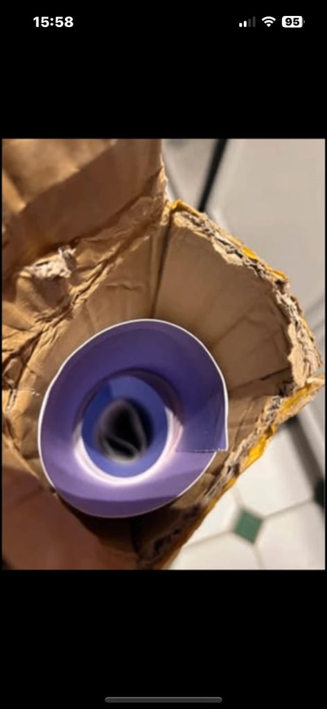 Rainbow decal wall paper for kids bedroom or nursery 