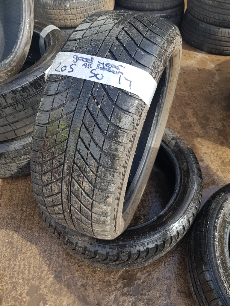 205 50 17 Goodyear All season Tyres Matching pair ONLY £70 fitted and balanced open 7 days a week 