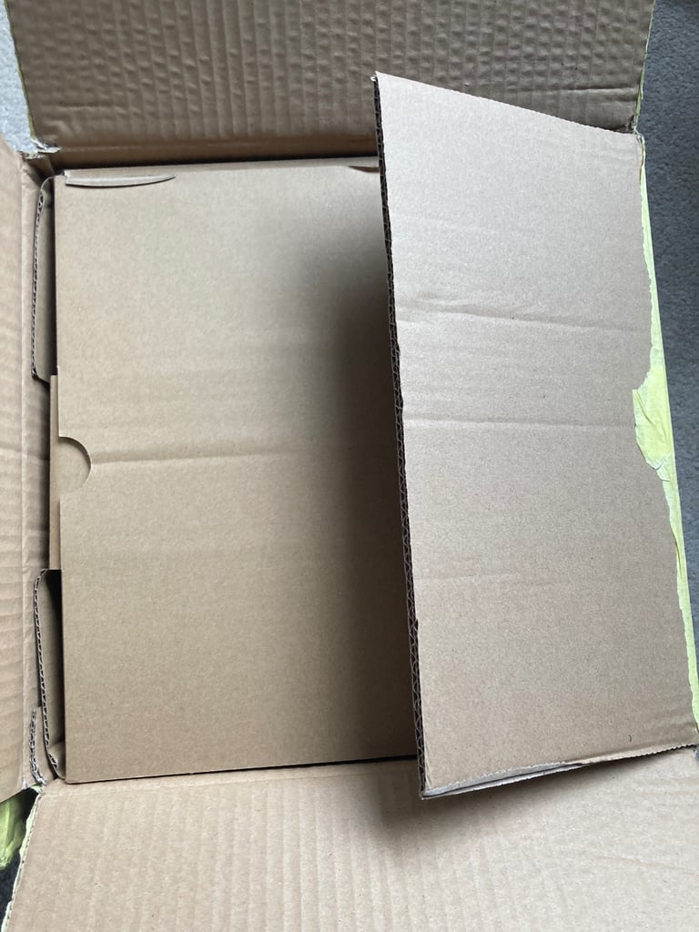 New in box Habitat glass pendent lights 