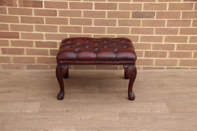 image for Chesterfield Antique Footstool (UK Delivery)