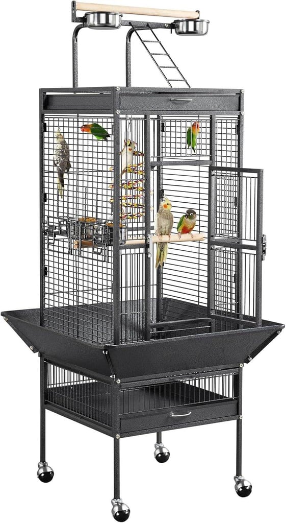 Large Bird Cage 5ft high 18&quot; wide VGC