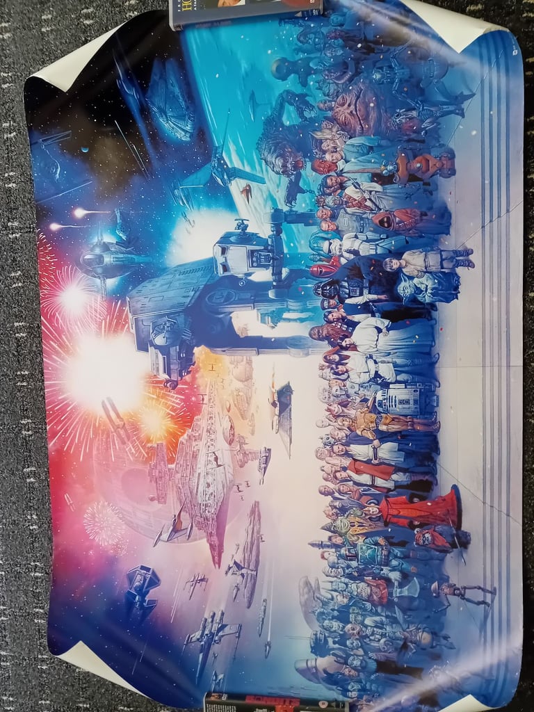 image for Large star wars poster 