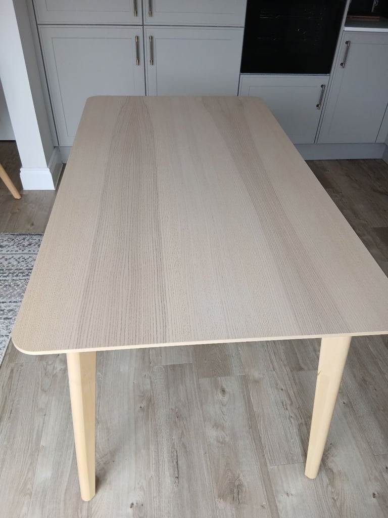 image for Dining Table - Ash Veneer - Almost New