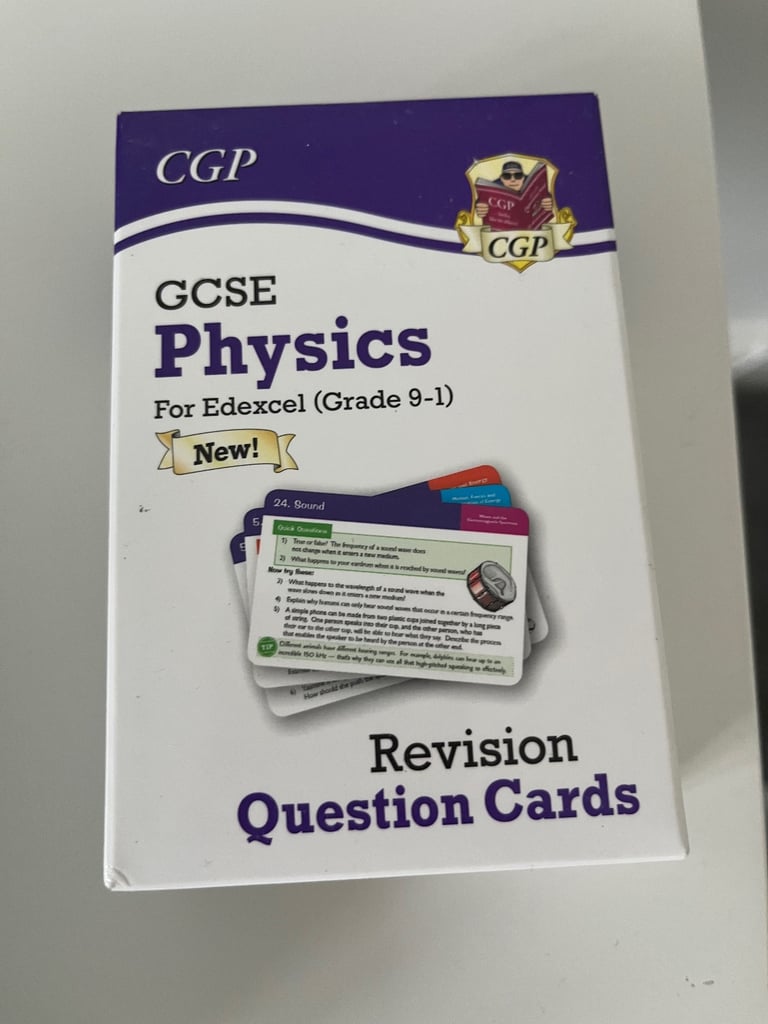 image for GCSE revision cards BIOLOGY, PHYSICS, MATHS