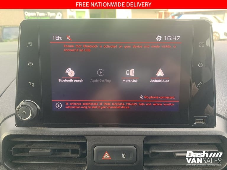 2022 Citroen Berlingo 1.5 BlueHDi 1000Kg Enterprise Pro 100ps [6 Speed] PANEL VAN DIESEL Manual