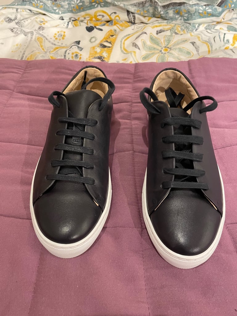 image for John Lewis ladies navy trainers Size 5 (New)
