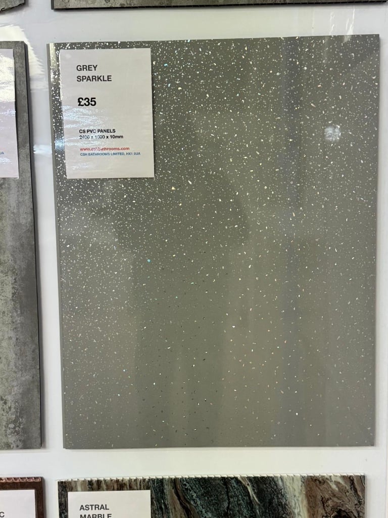 Cladding CS PVC WALL PANELS 10mm, bathroom decor panels, CSH Bathrooms