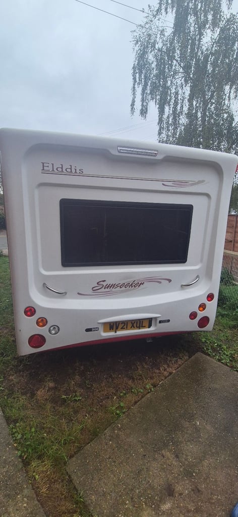 4 berth caravan with motor mover 