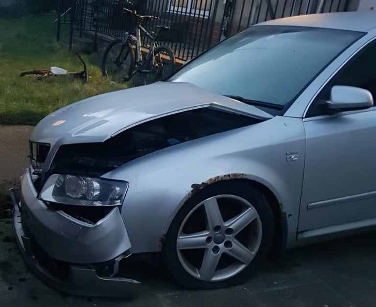 Audi a4 1.9 tdi quattro 6 speed manual gearbox front end damage non recorded 