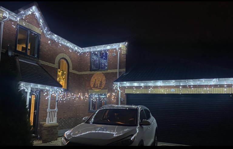 image for Hanging Christmas lights