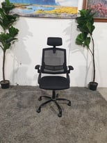 Milton Mesh Ergonomic Office Chair - Black No301105