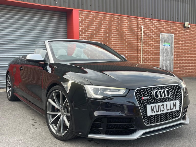 2013 Audi RS5 4.2 FSI V8 Cabriolet 2dr Petrol S Tronic quattro Euro 5 (450 ps) CONVERTIBLE Petrol...