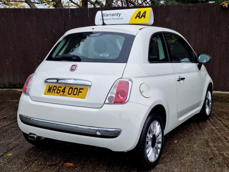 2014 Fiat 500 1.2 Lounge Euro 6 (s/s) 3dr Hatchback Petrol Manual