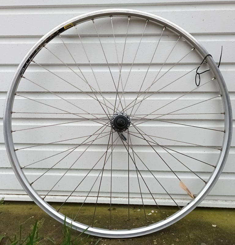 Kinesis Racelight frame. Carbon fork. Rack. Wheel.