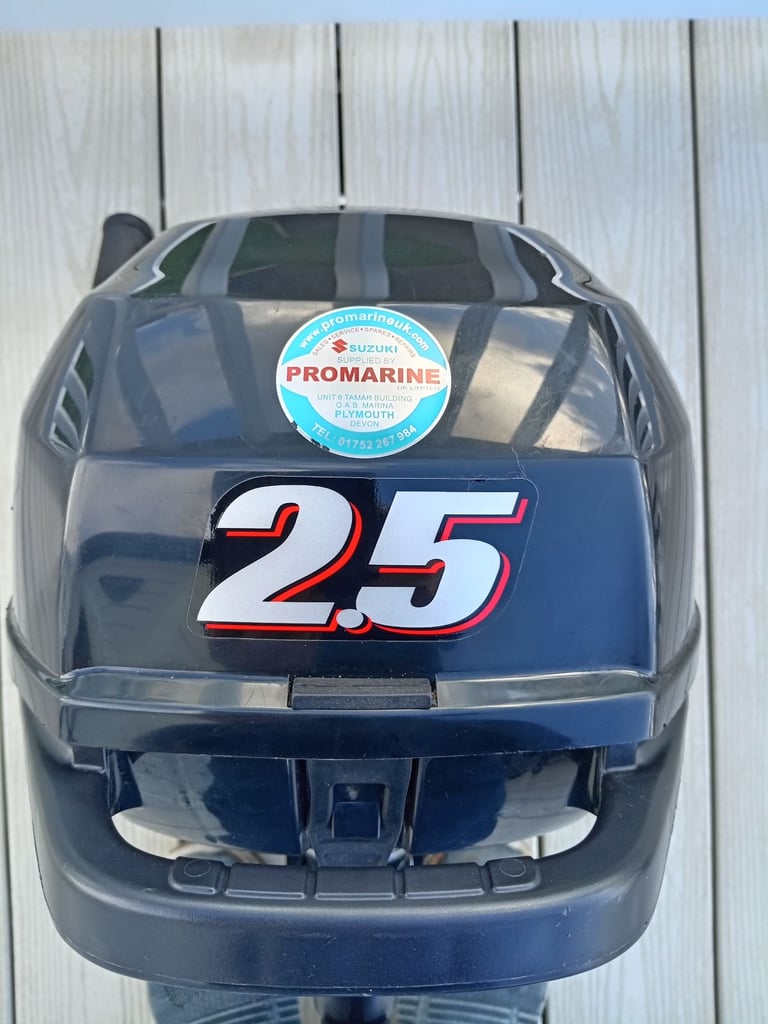 Suzuki DF 2.5 four stroke long shaft 