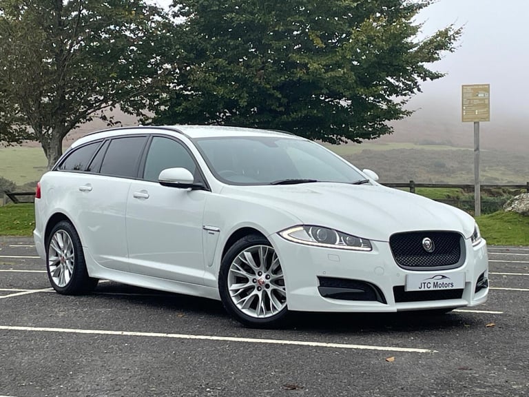 image for JAGUAR XF 2.2d [200] R-Sport Estate Auto, diesel, white + NOW SOLD 2014