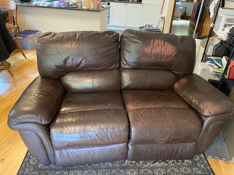 image for Lazy Boy Leather Power Recliner 